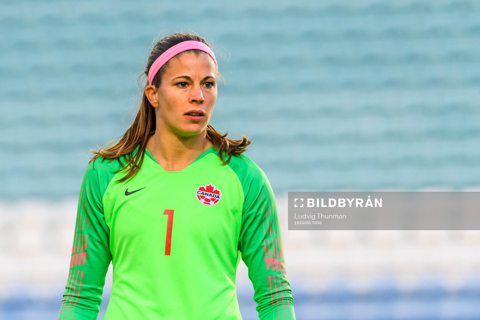 Goalkeeper Stephanie Labbe of Canada