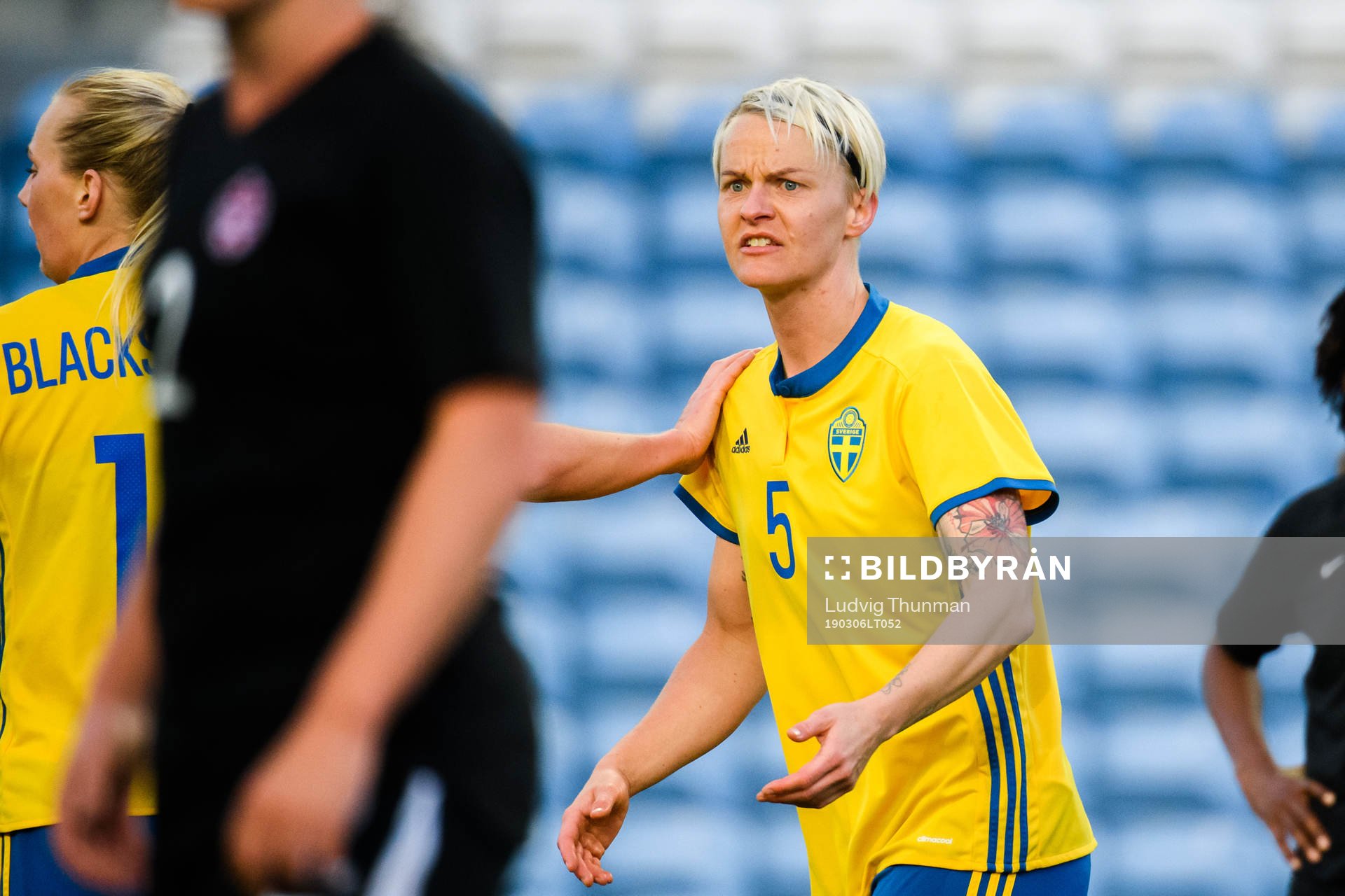 Nilla Fischer of Sweden