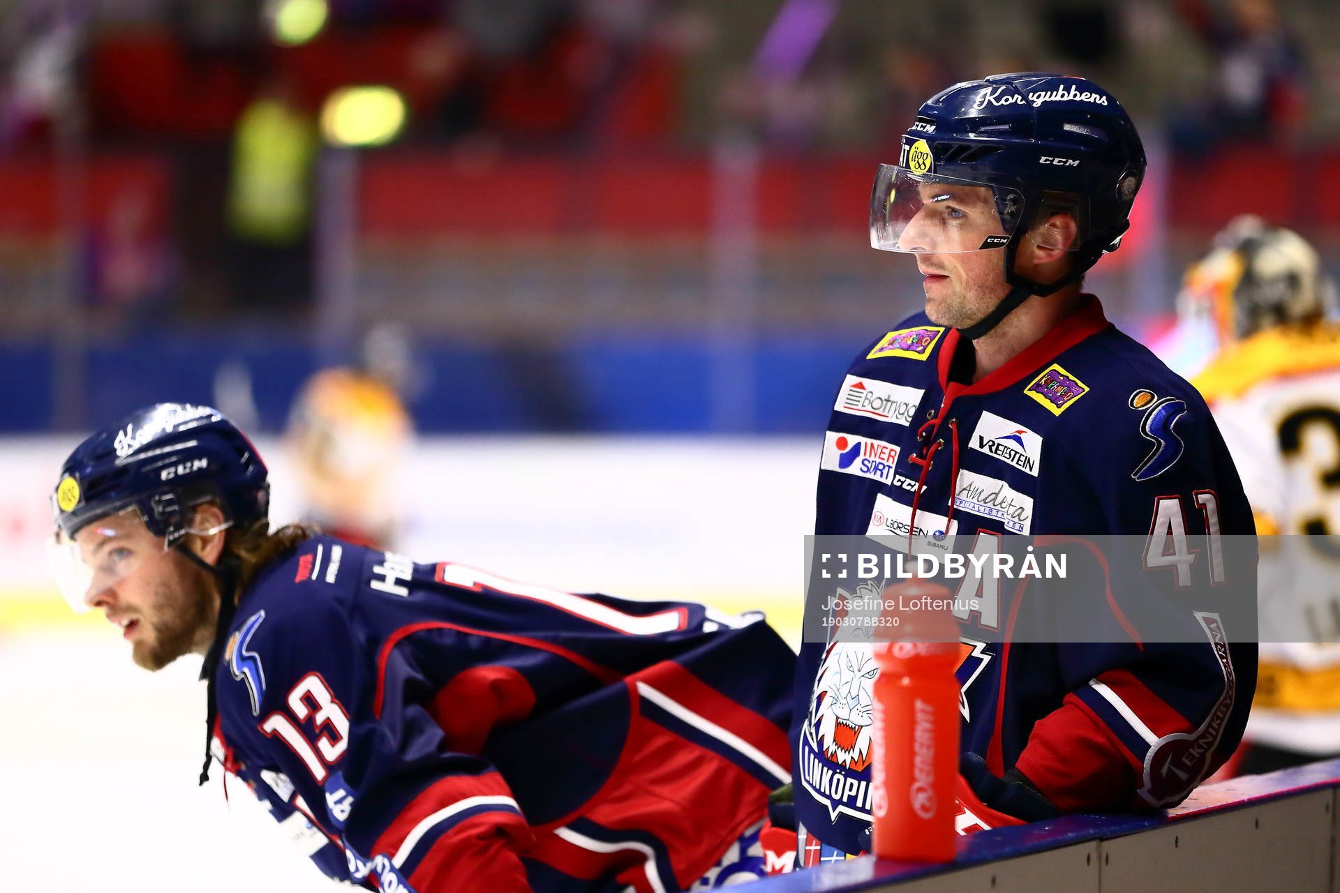 Linköpings Broc Little och Andrew Gordon
