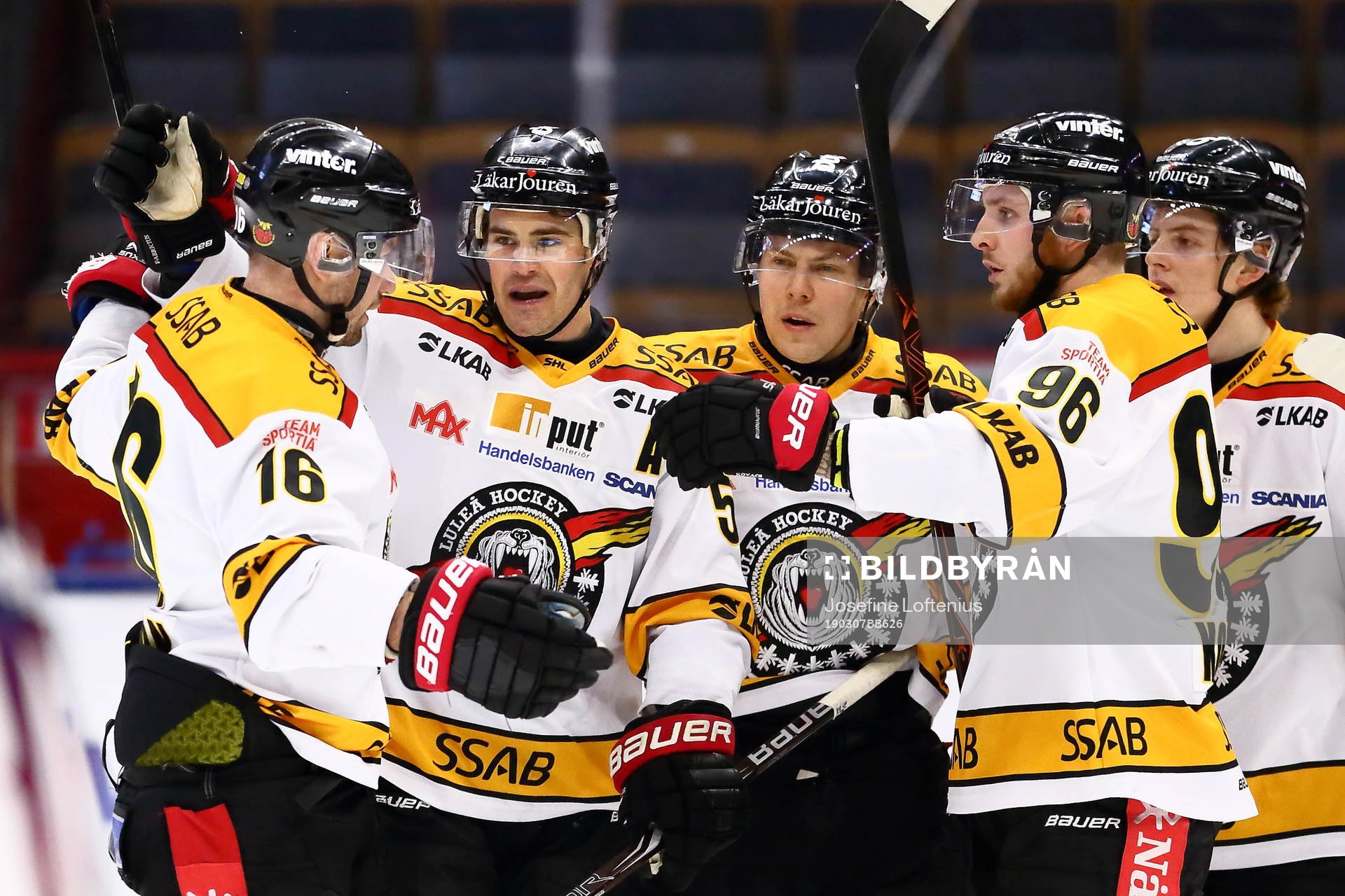 Luleås Karl Fabricius jublar