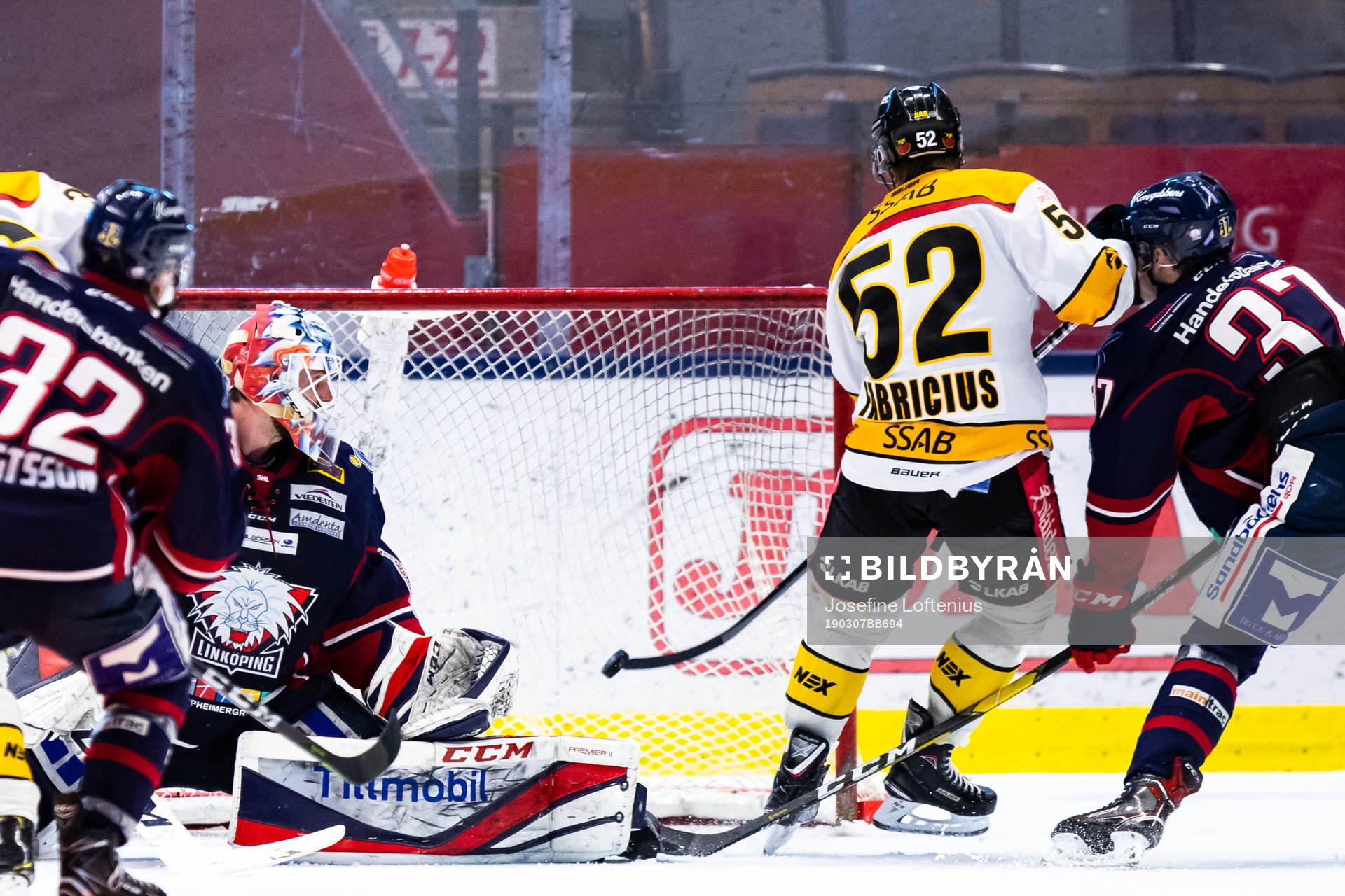 Luleås Karl Fabricius gör 0-2