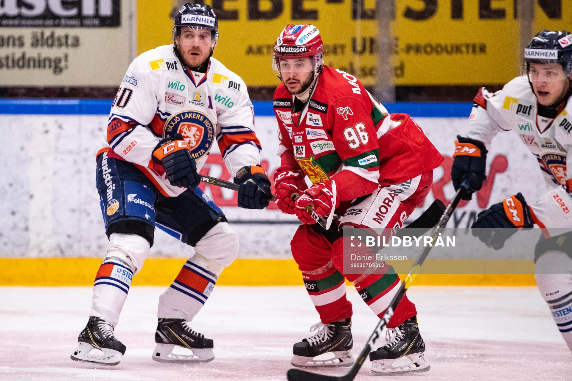 Växjös Erik Josefsson och Moras Niki Petti