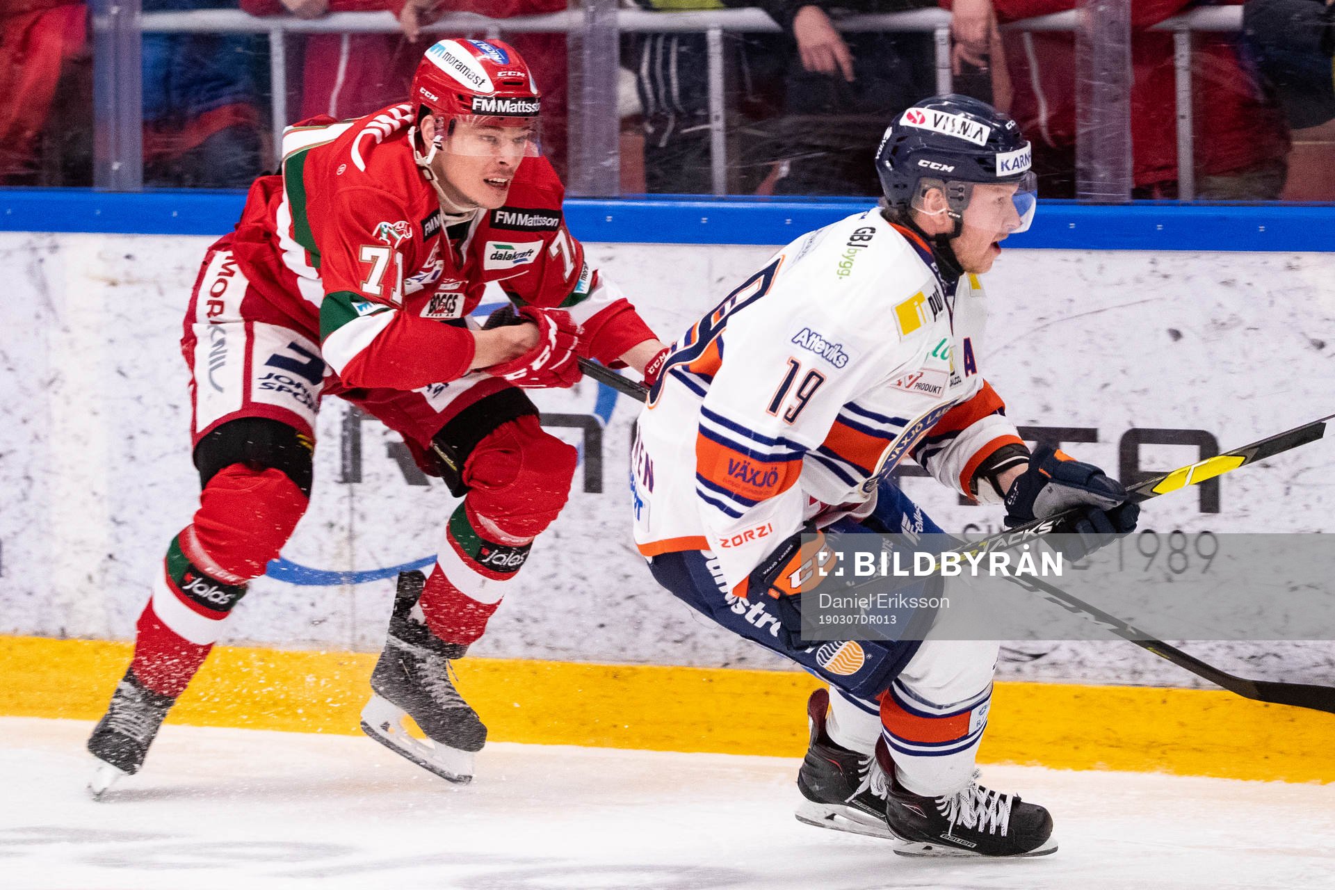 Moras Marek Daloga och Växjös Tuomas Kiiskinen
