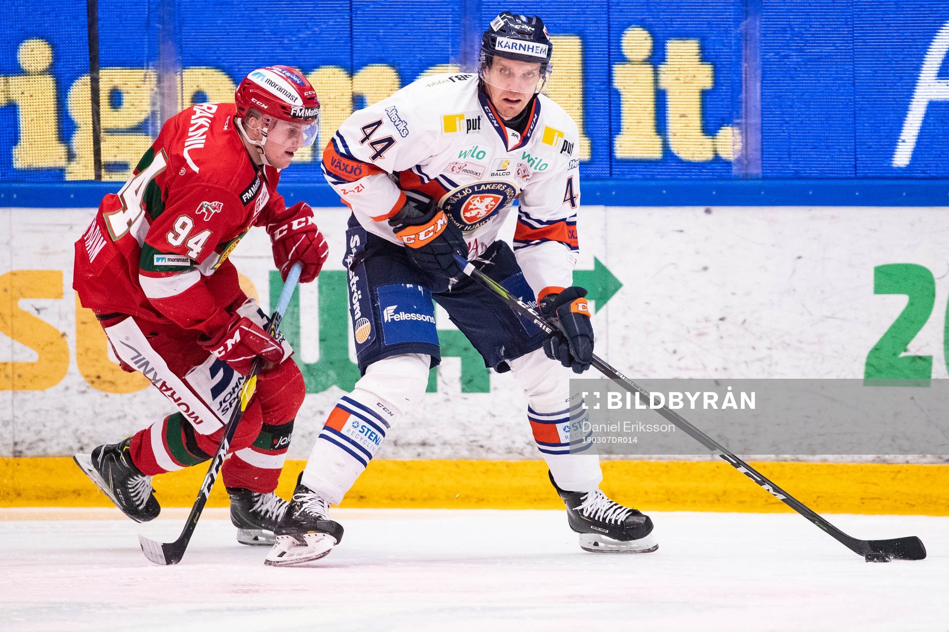 Moras Sebastian Hartmann och Växjös Peter Andersson