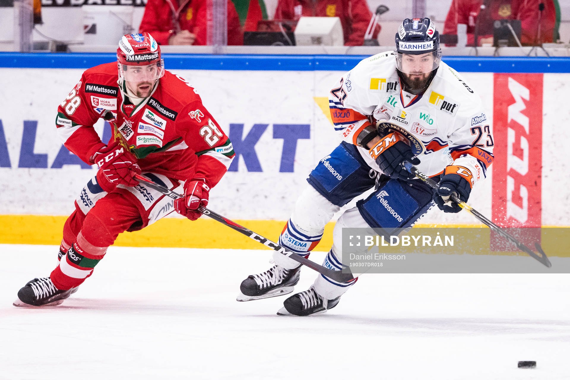 Moras Oskar Svanlund och Växjös Roman Horak