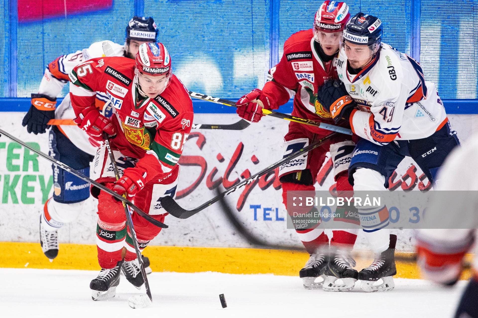 Moras Michael Haga och Växjös David Bernhardt