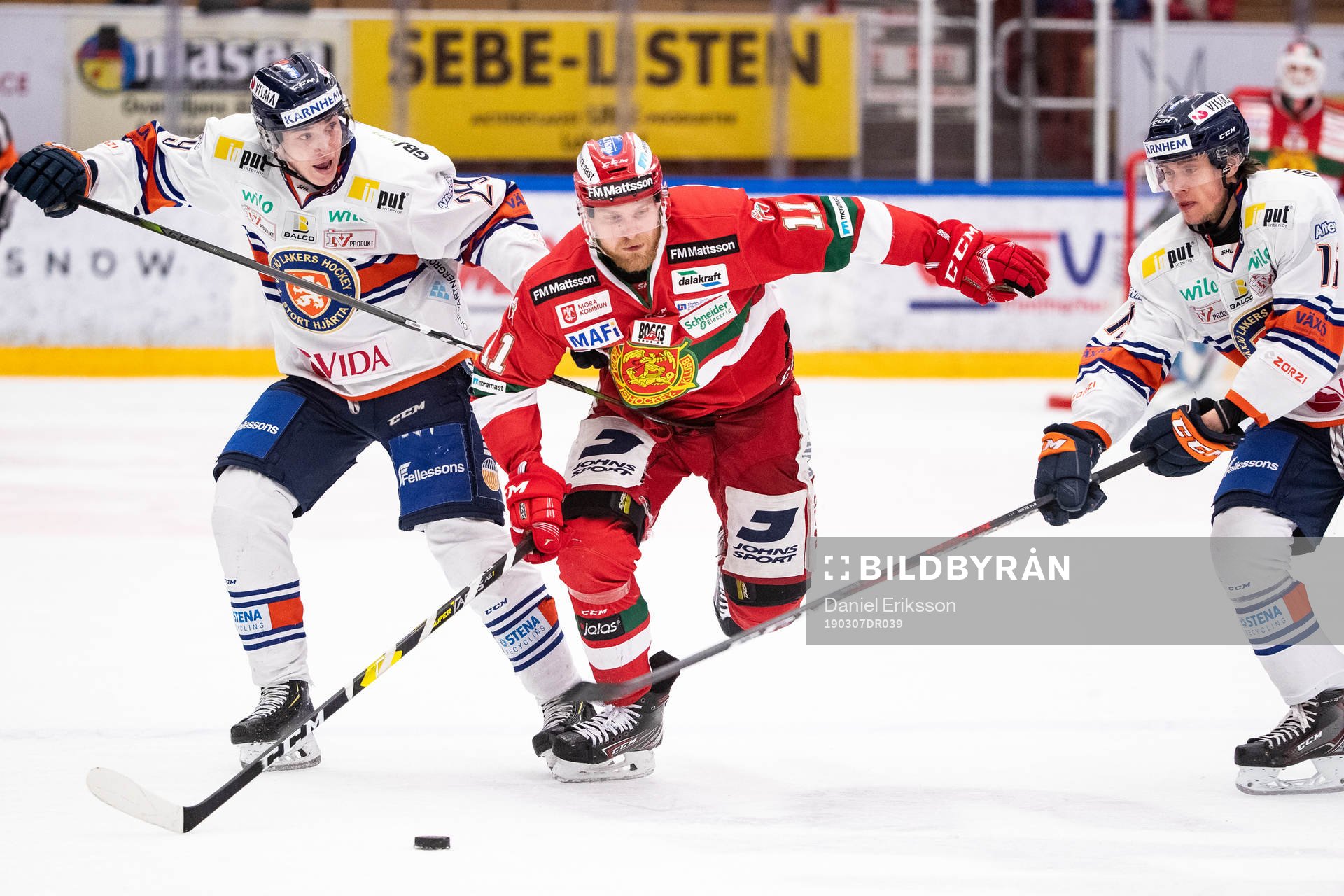 Växjös Pontus Holmberg  och Moras Alexander Hilmerson
