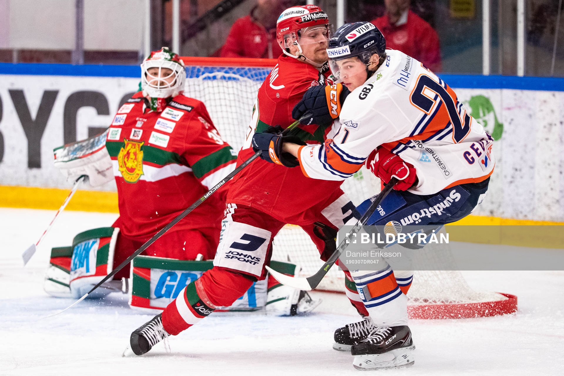 Moras Adam Massuhr och Växjös Filip Cederqvist