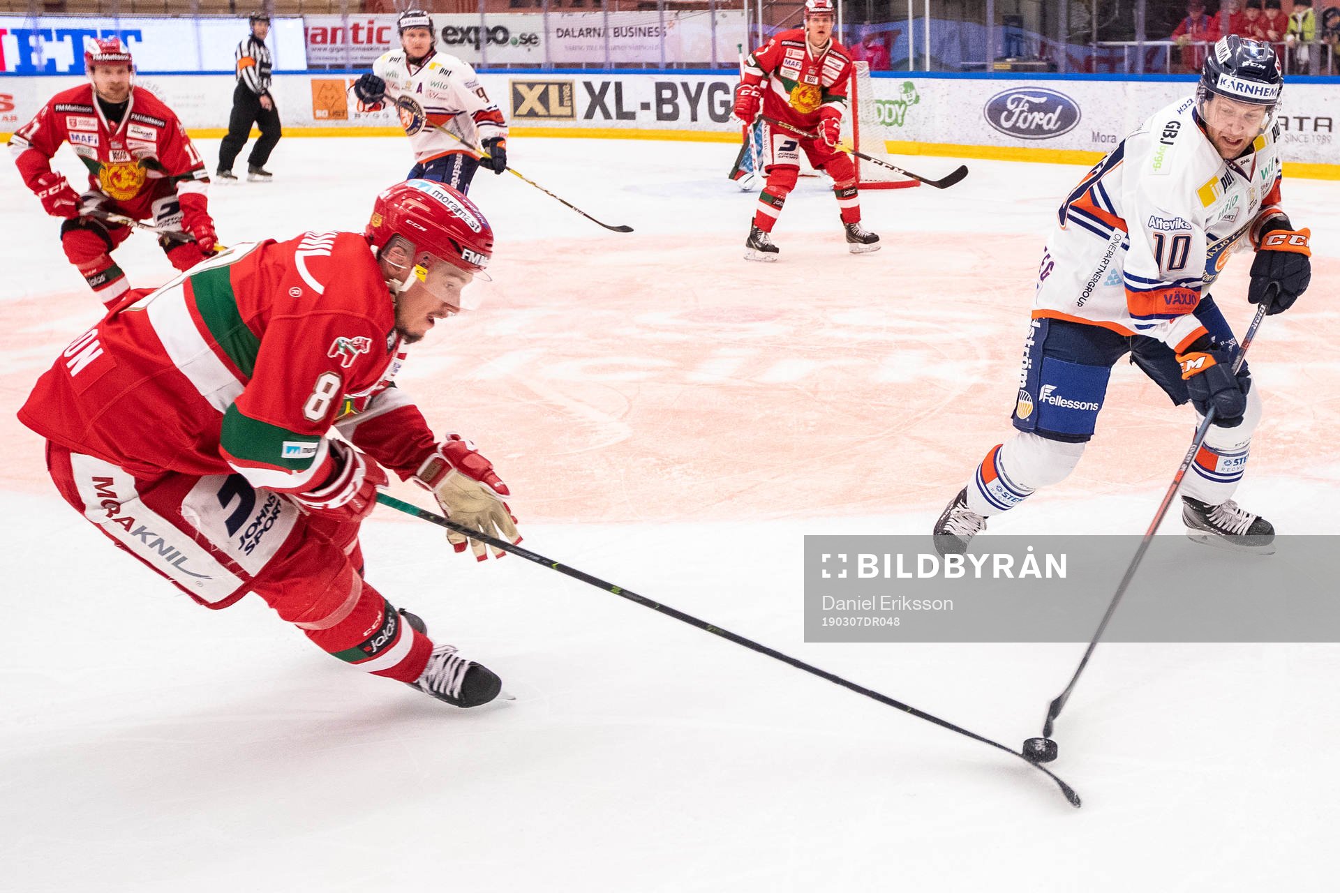 Moras Robin Johansson och Växjös Kris Versteeg