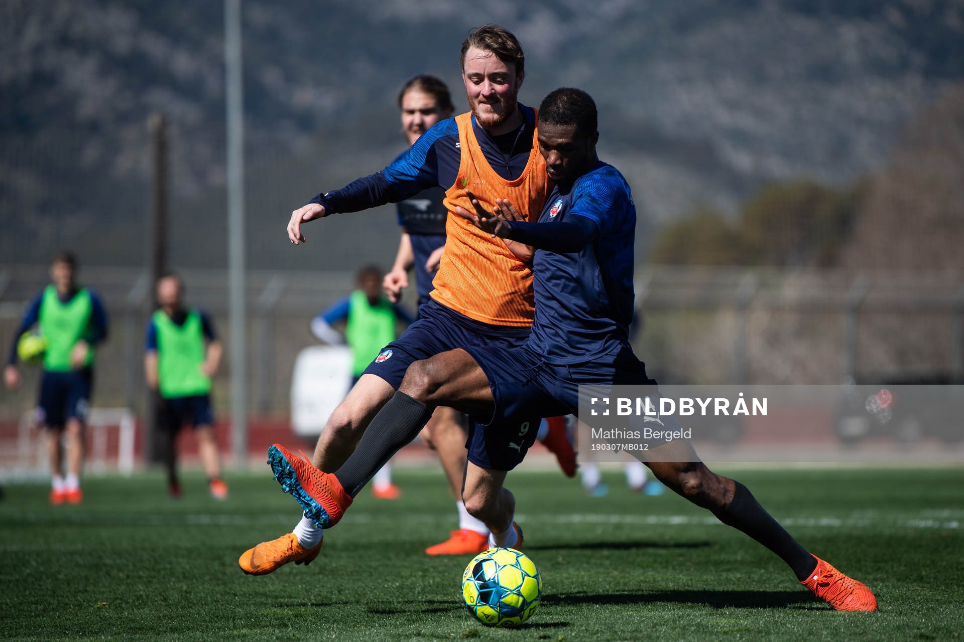 Rasmus Jönsson och Mohammed Abubakari