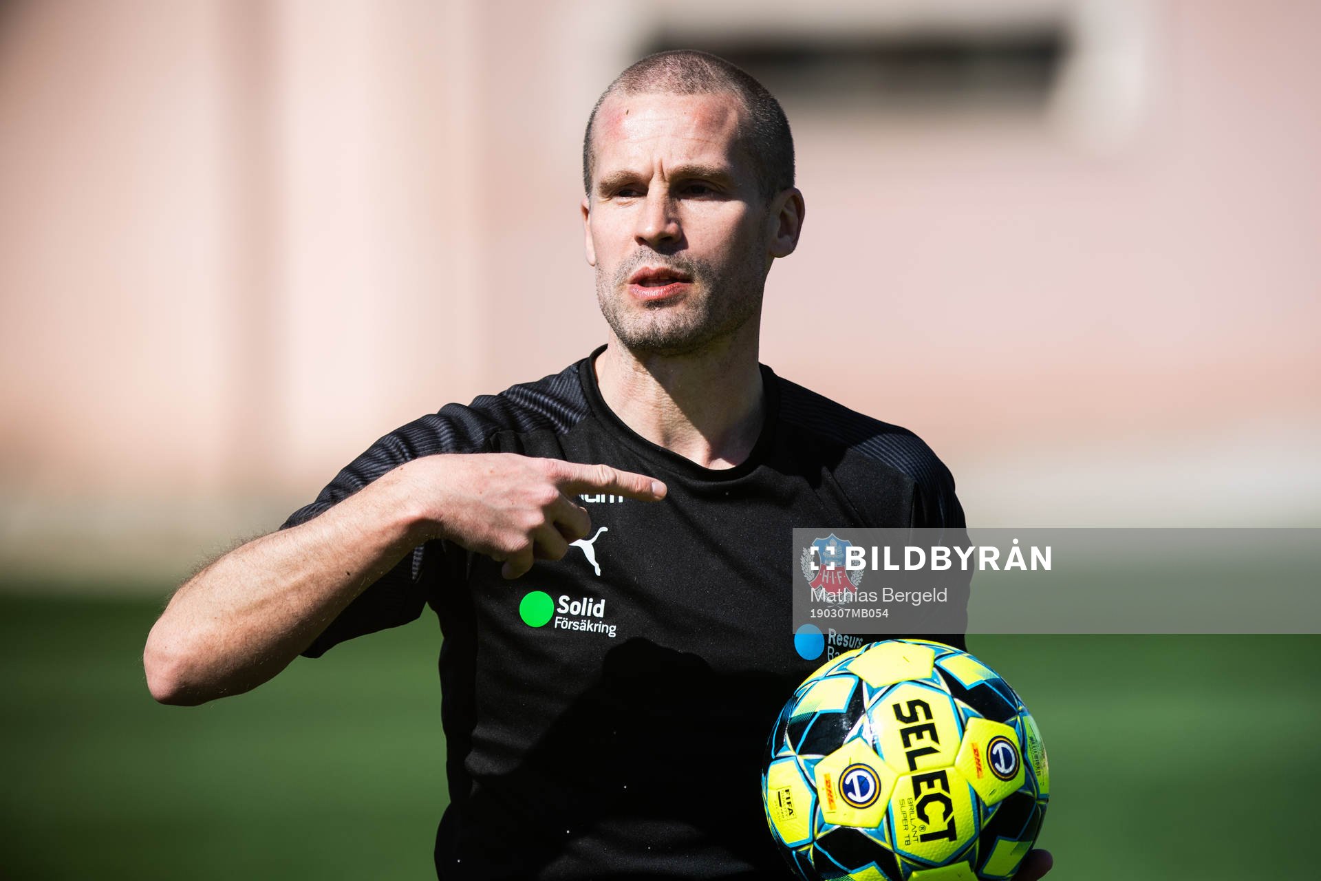 Assisterande tränare Christoffer Andersson