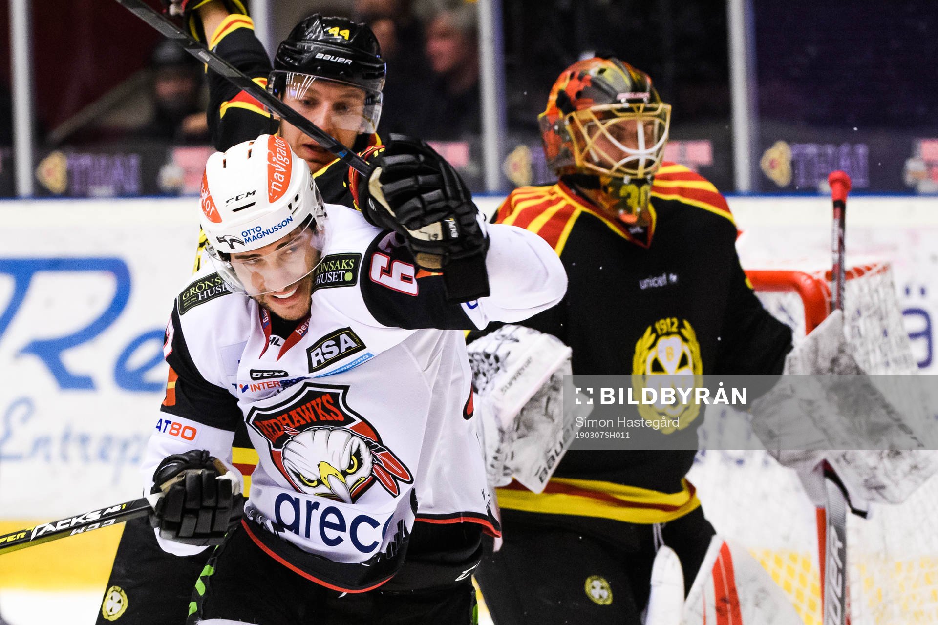 Brynäs Jacob Blomqvist och Malmö Redhawks Konstantin