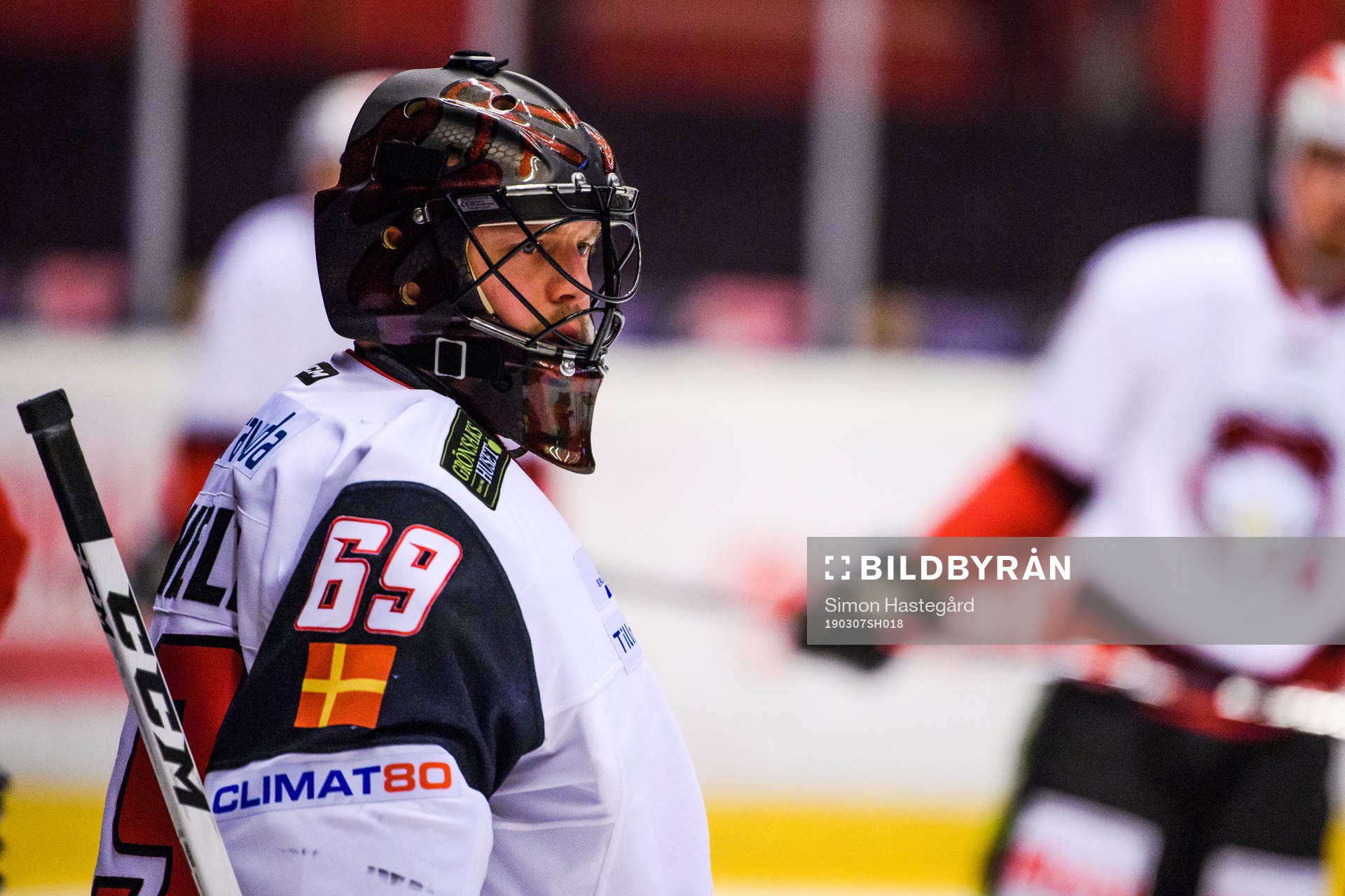 Malmö Redhawks målvakt Oscar Alsenfelt