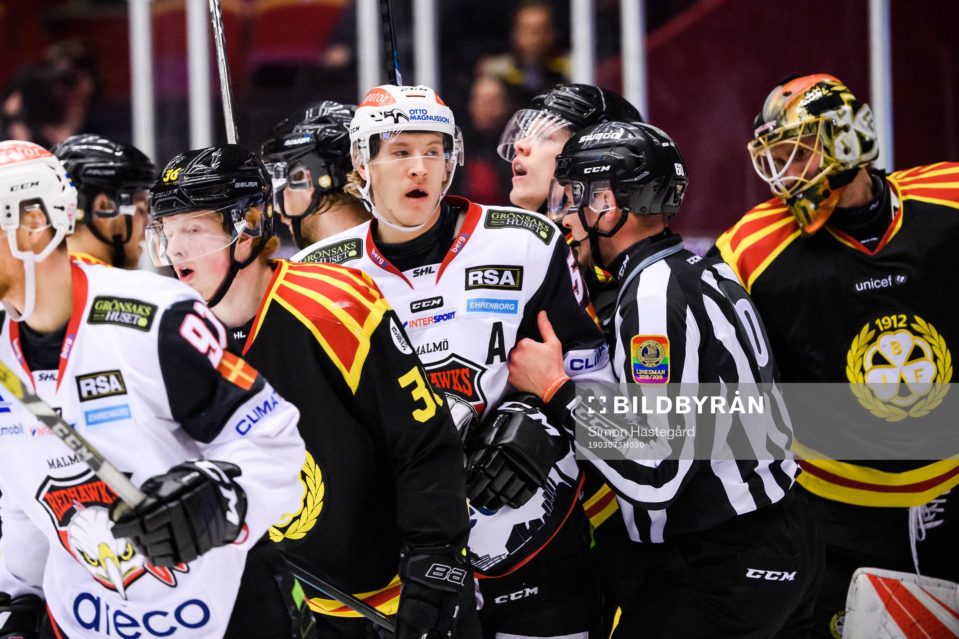 Malmö Redhawks Emil Sylvegård