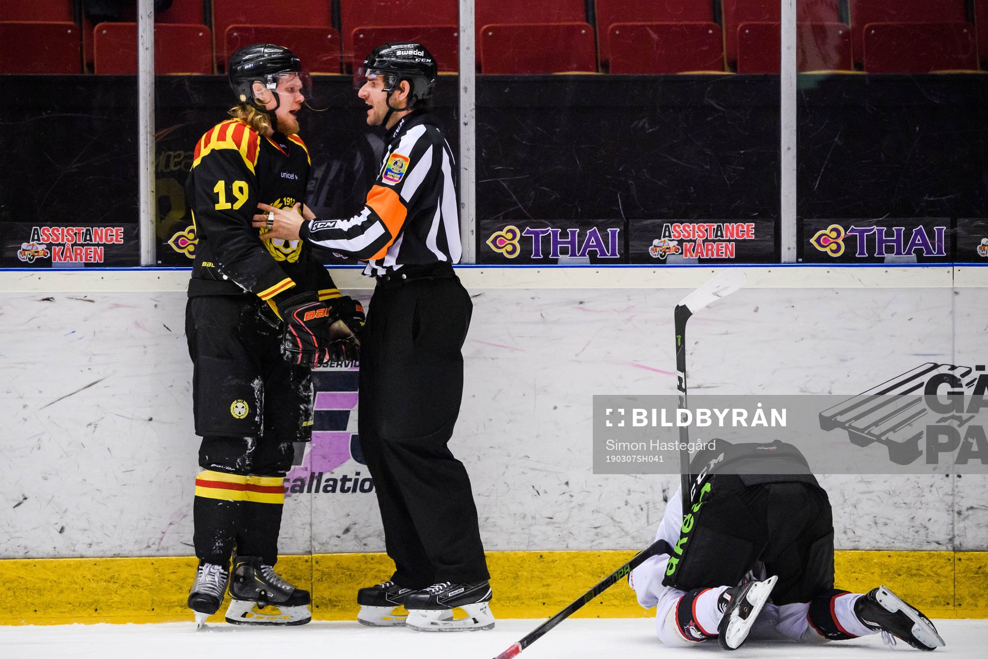 Brynäs Ludvig Nilsson reagerar