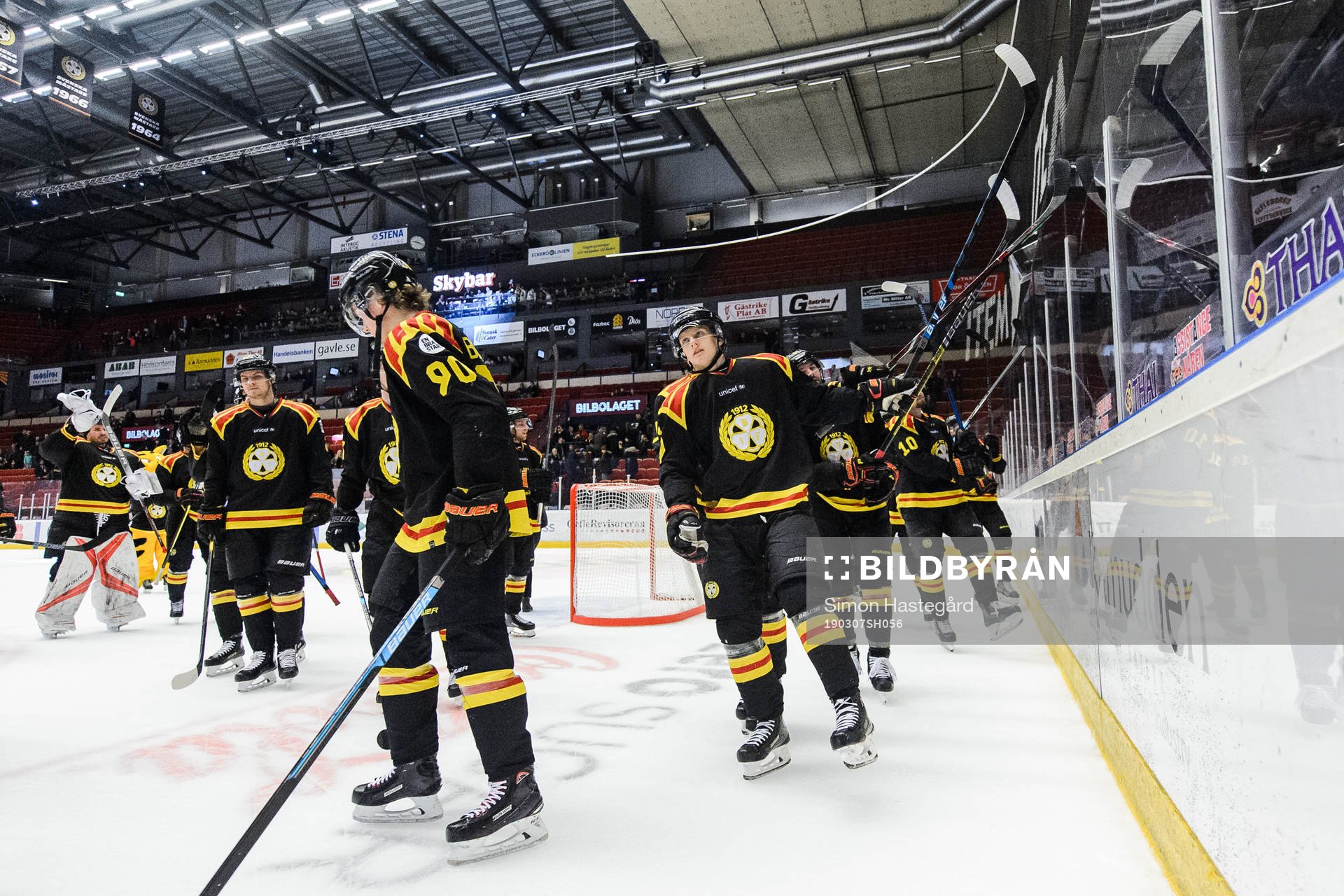Brynäs Daniel Mannberg jublar