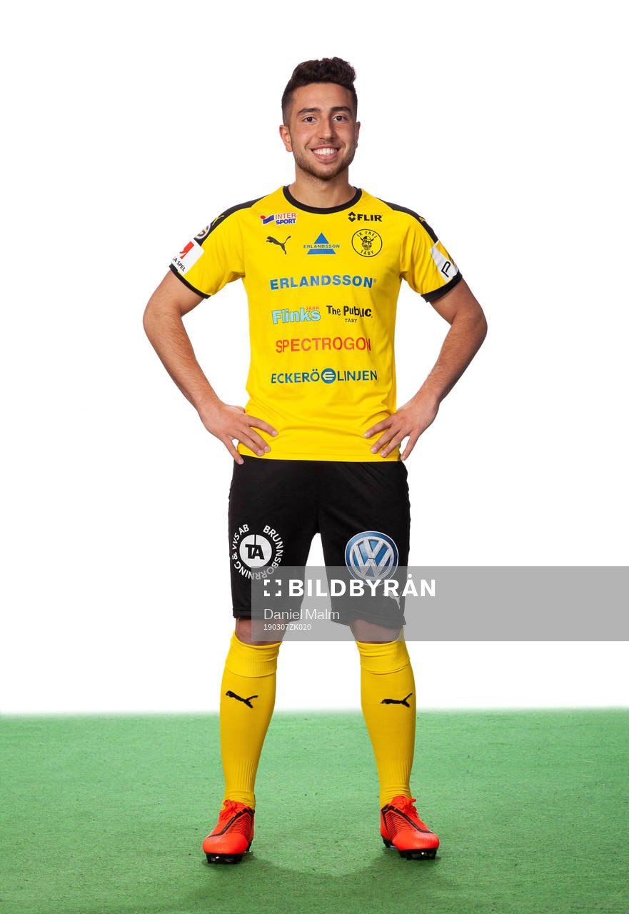 Frejs Moustafa Zeidan poserar för ett porträtt den 7 mars 2019 i Stockholm.