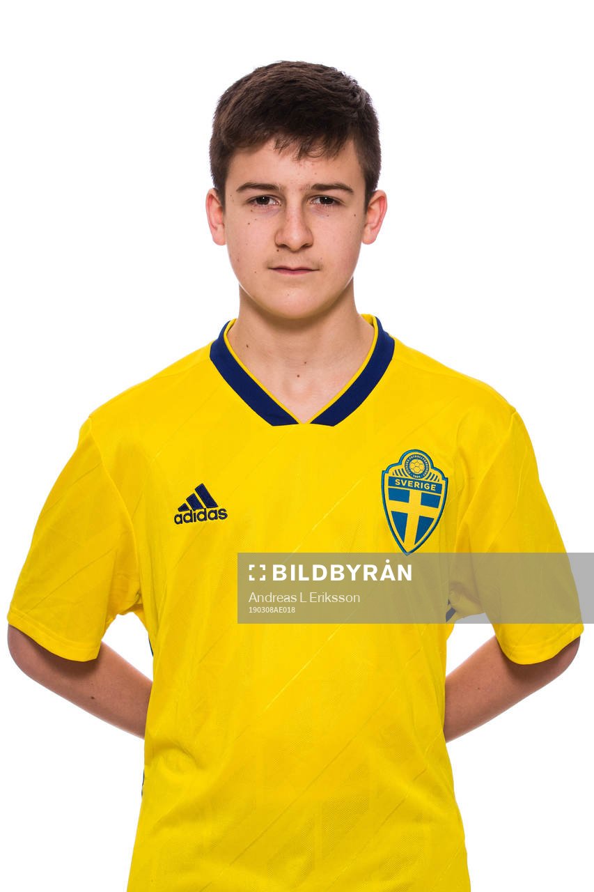 Adam Kosovic i P16-landslaget
