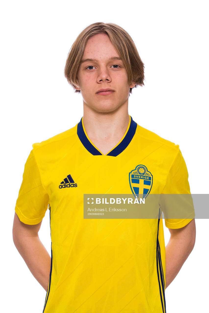 Axel Sjöbom i P16-landslaget