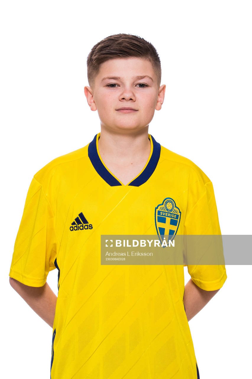 Sixten Sköldqvist i P16-landslaget
