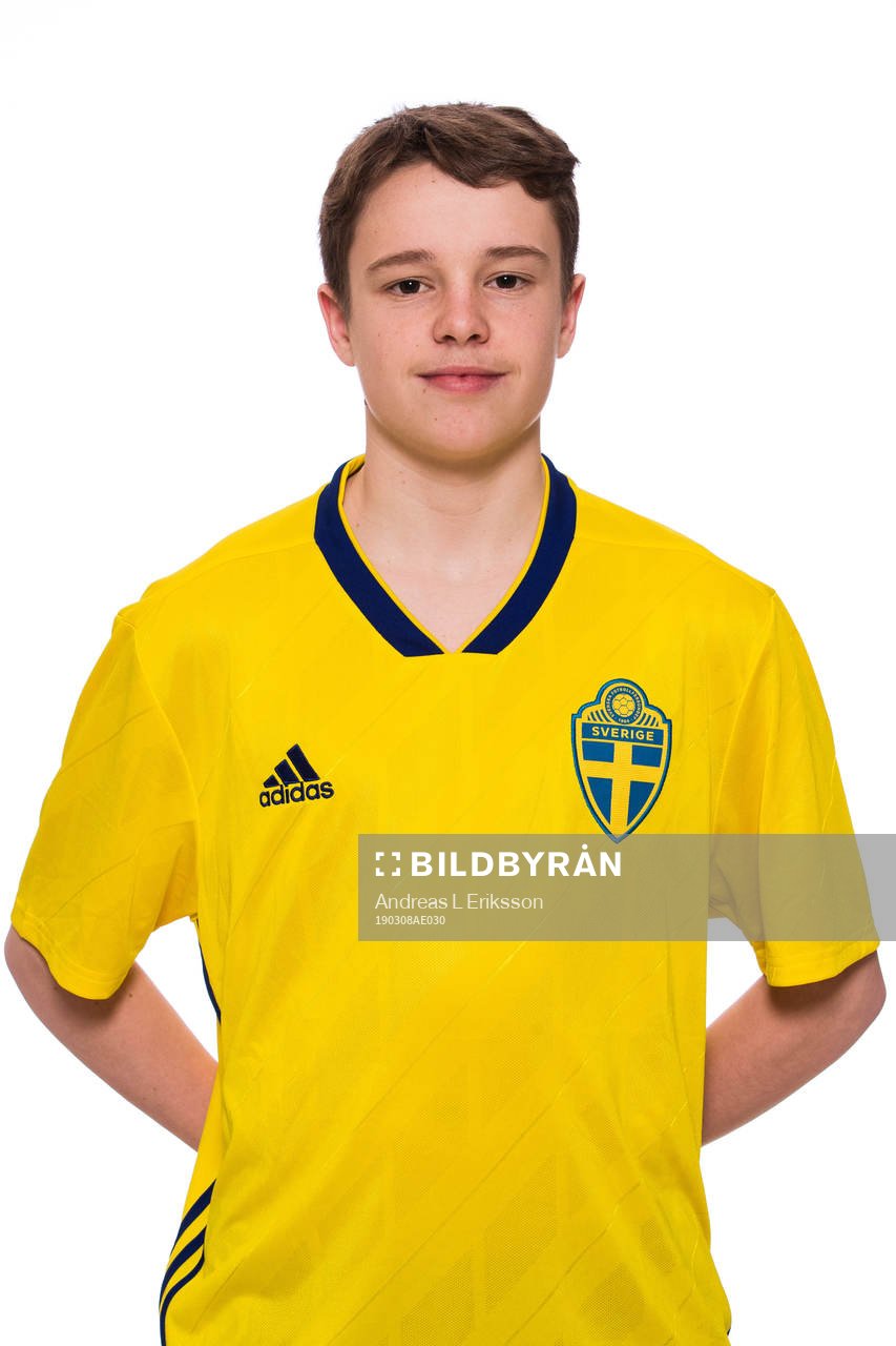 William Månsson i P16-landslaget