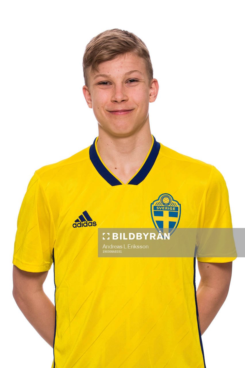 Jonathan Johansson i P16-landslaget
