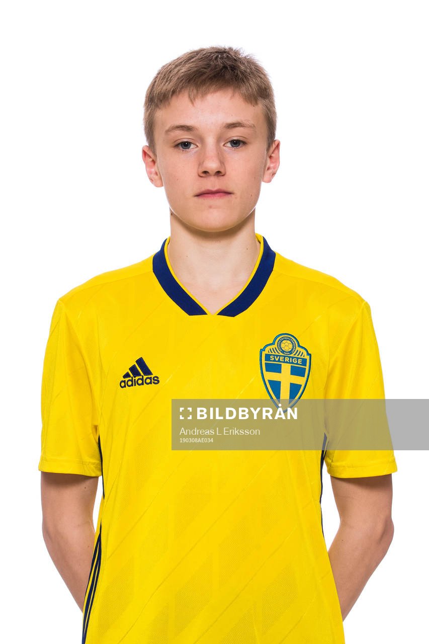 Oskar Sigurdsson i P16-landslaget