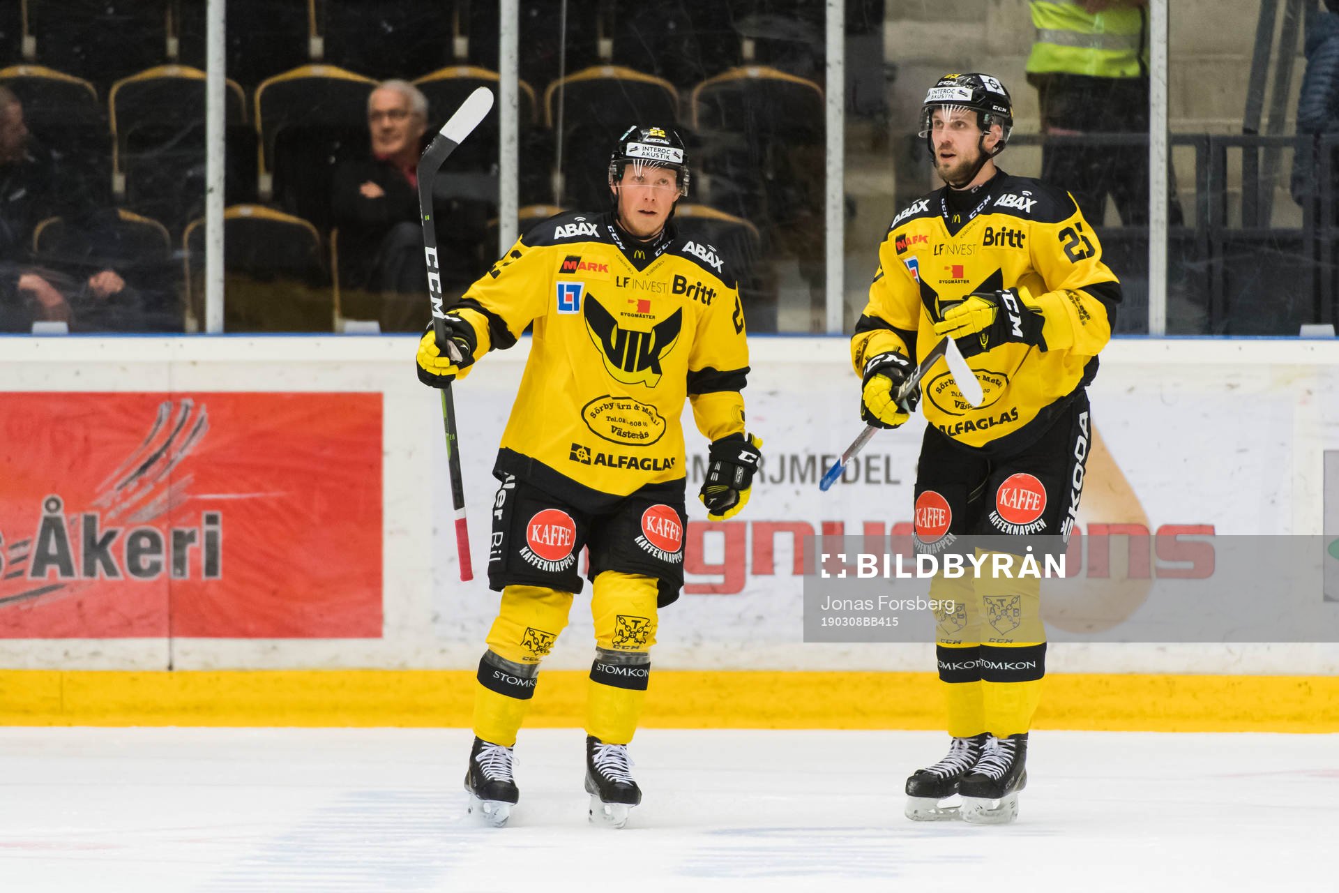 Västerås William Wikman gjorde västerås andra mål