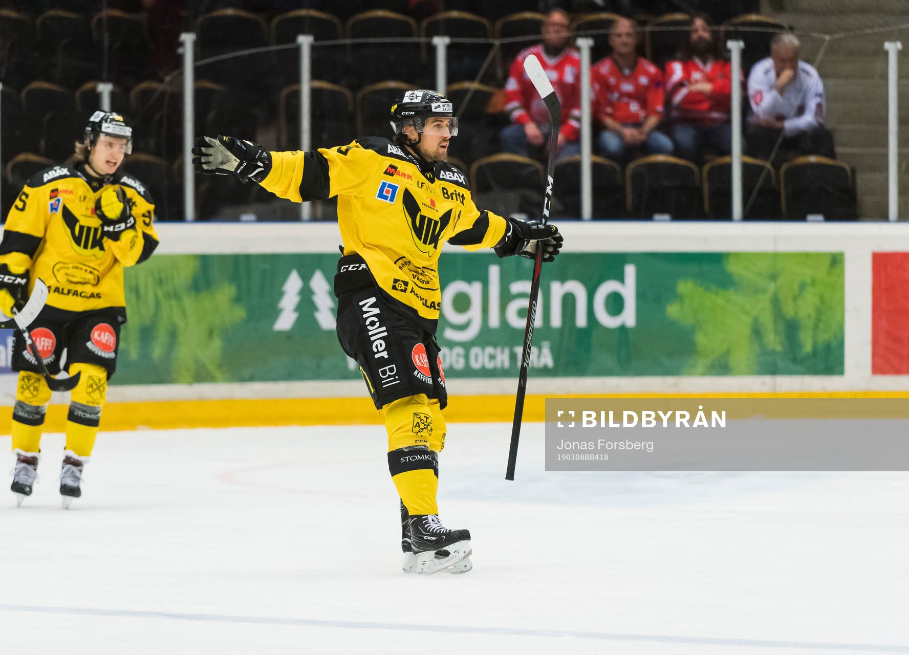 Västerås Mikael Frycklund jublar