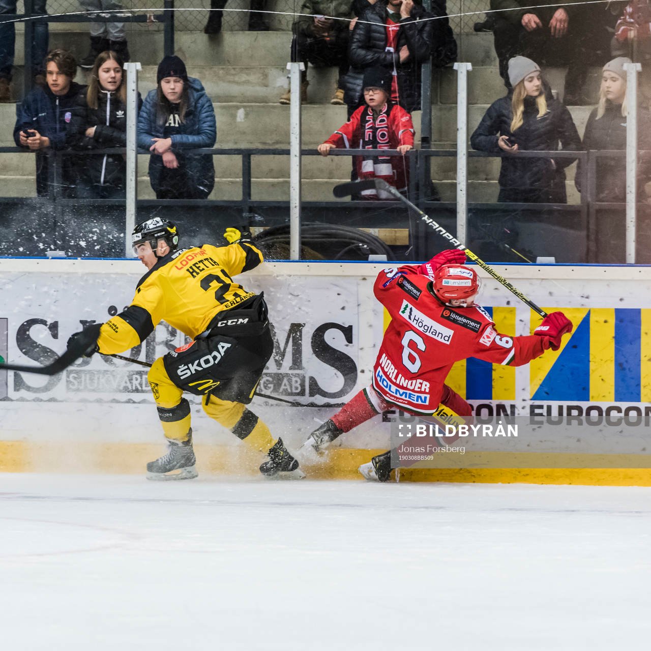 Modos Mattias Norlinder och Västerås Kenny Källström