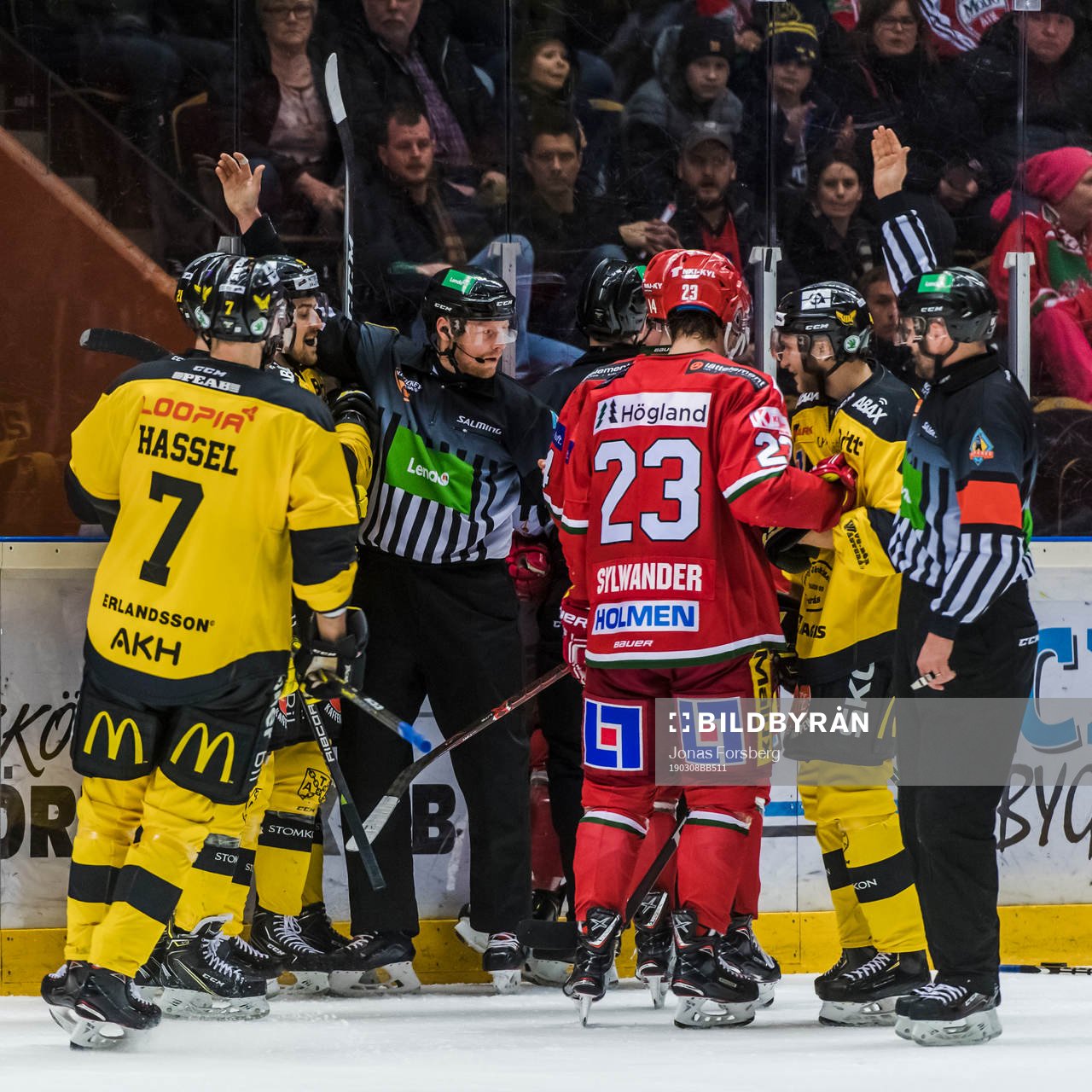 Västerås Lukas Zetterberg och Mikael Frycklund  och Modos
