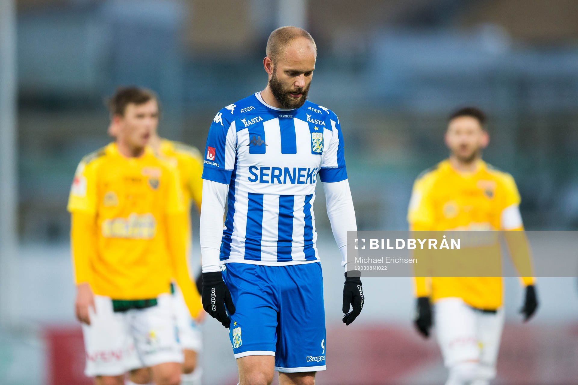 IFK Göteborgs Robin Söder deppar i halvlek av