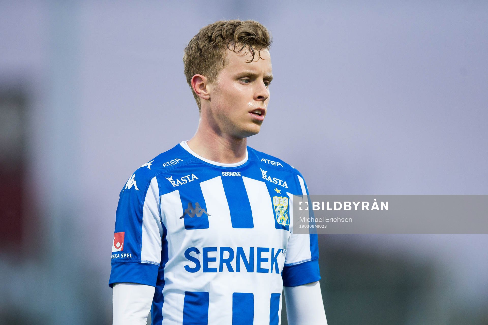 IFK Göteborgs Victor Wernersson deppar i halvlek av