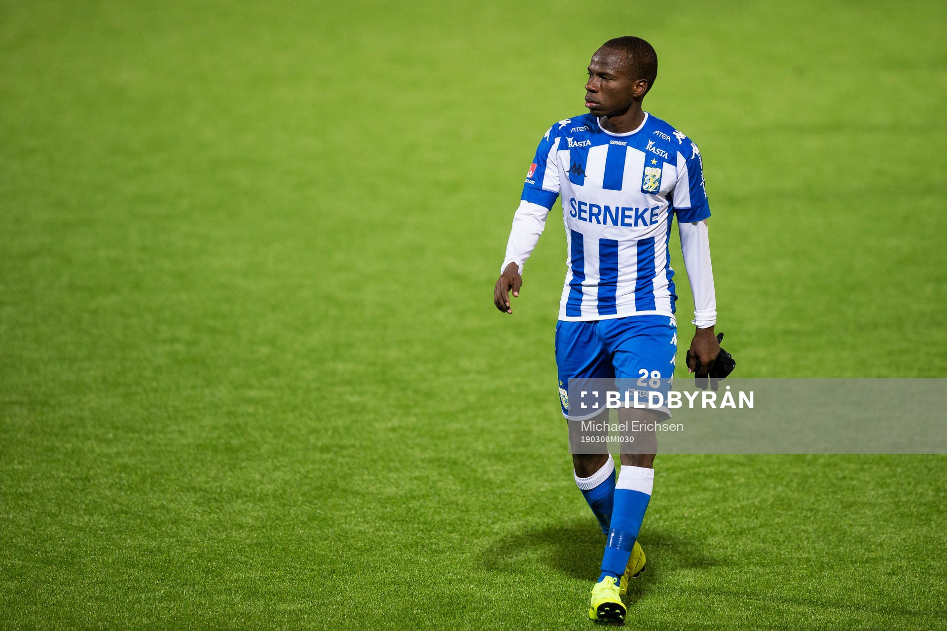 IFK Göteborgs Alhassan Yusuf Abdullahi deppar