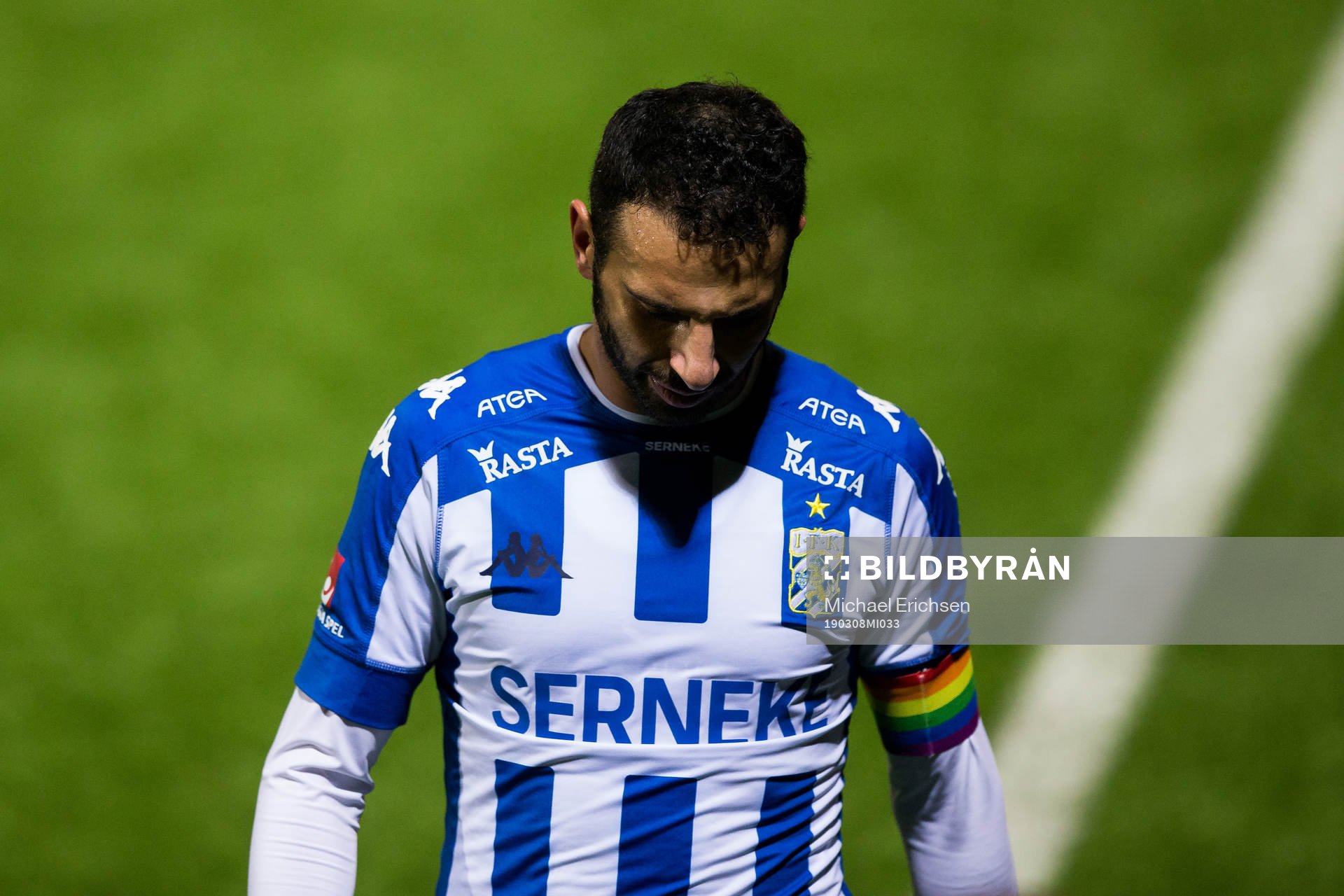 IFK Göteborgs André Calisir deppar