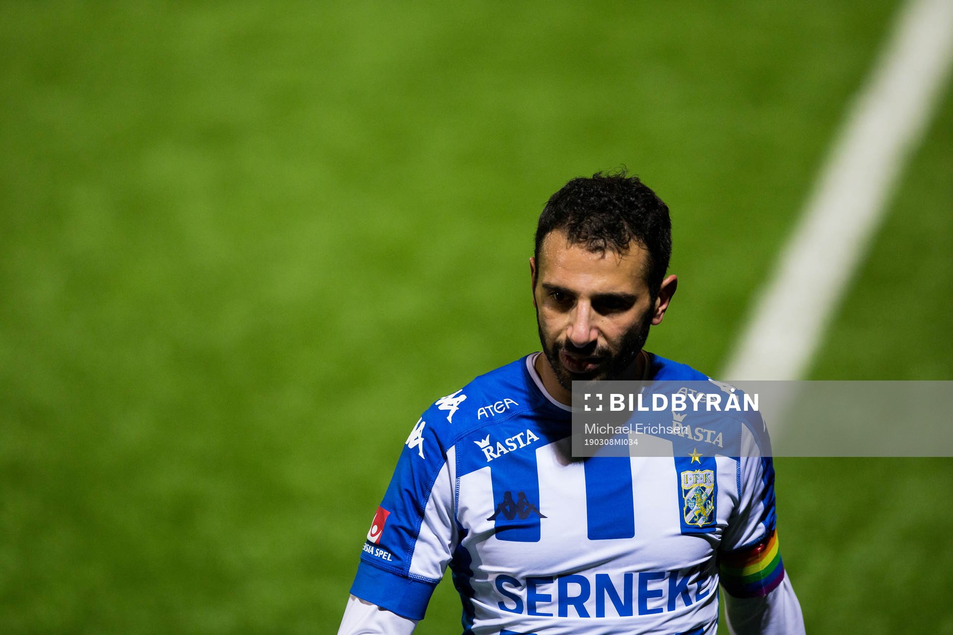 IFK Göteborgs André Calisir deppar