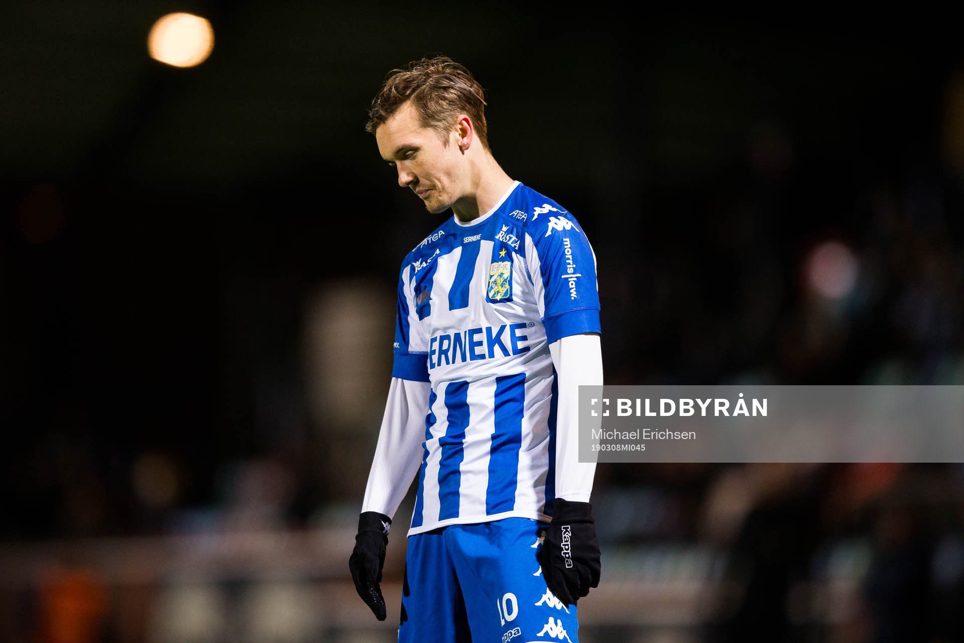 IFK Göteborgs Patrik Karlsson Lagemyr deppar