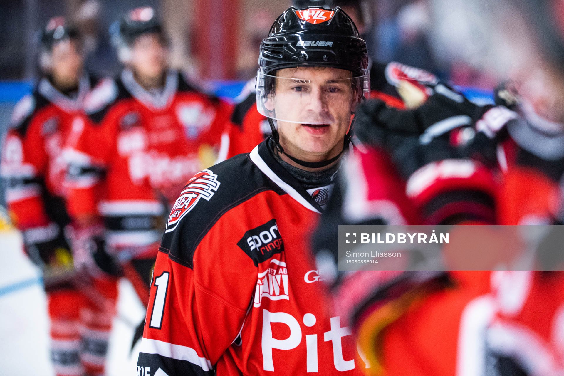 Piteås Joakim Högberg jublar