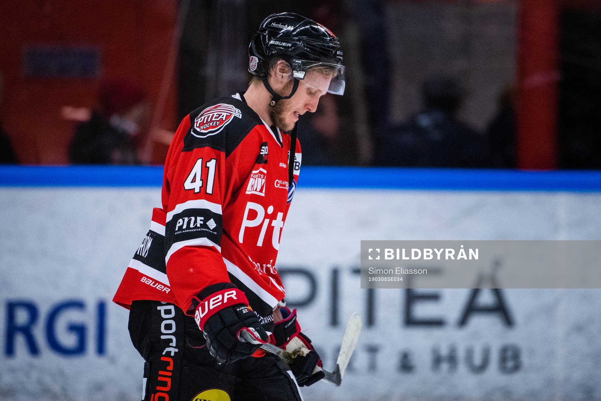Piteås Emil Wikström deppar