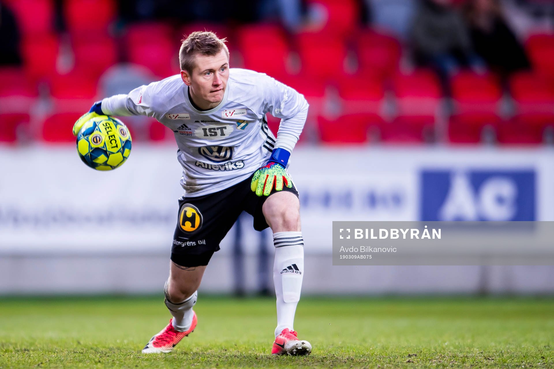 Östers målvakt Tobias Andersson