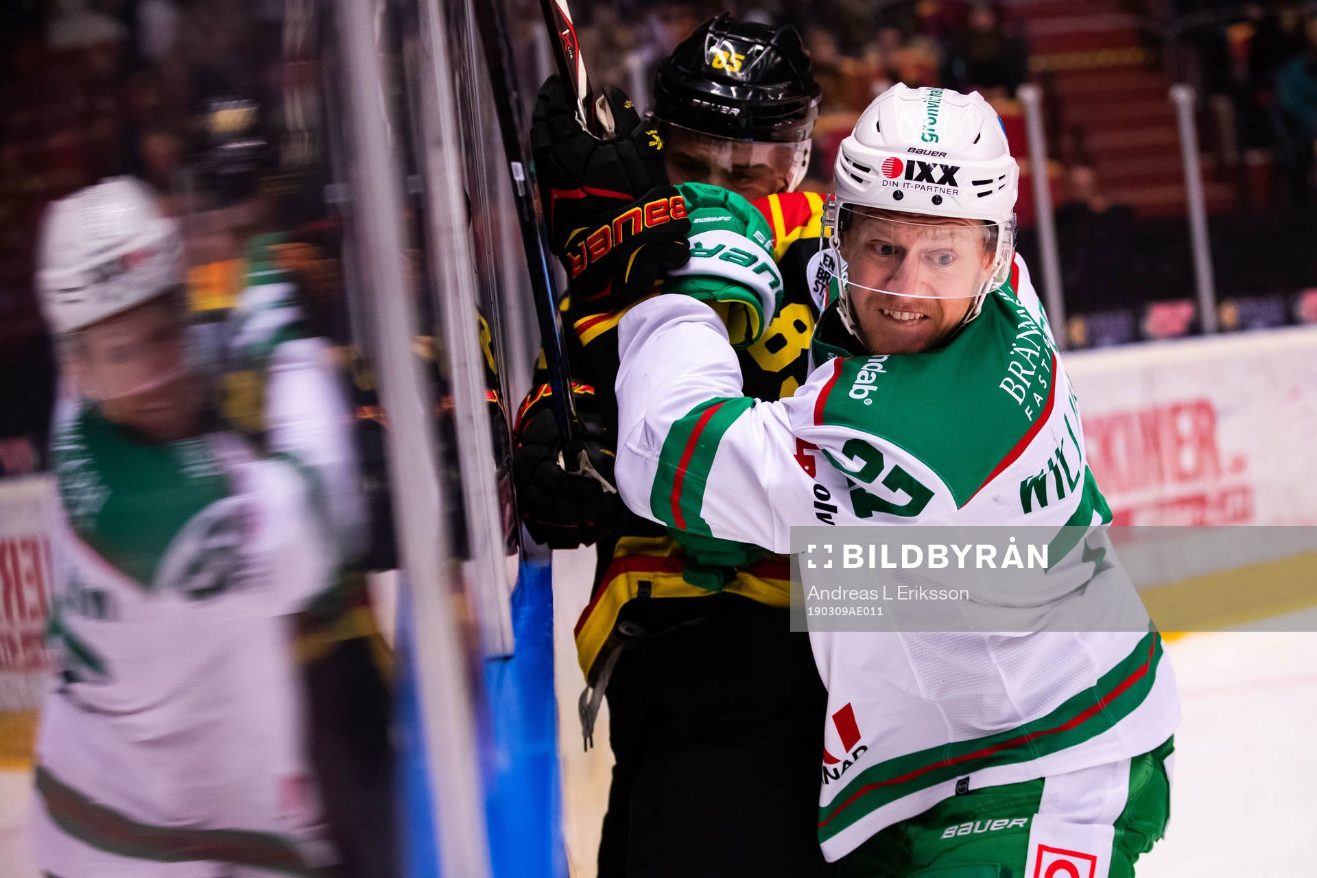 Brynäs Rudolf Cerveny och Rögles Jesper Williamsson