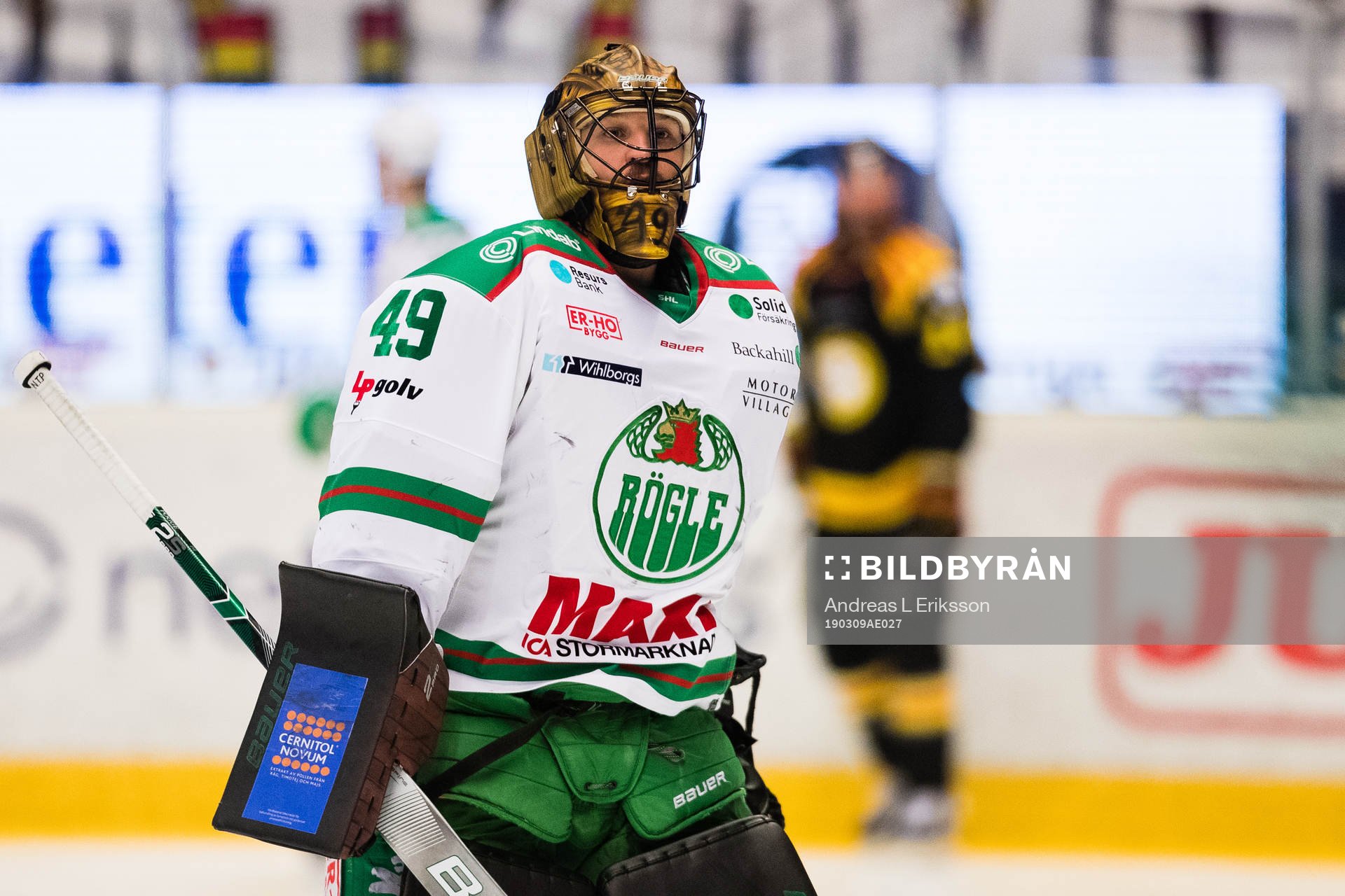 Rögles målvakt Justin Pogge