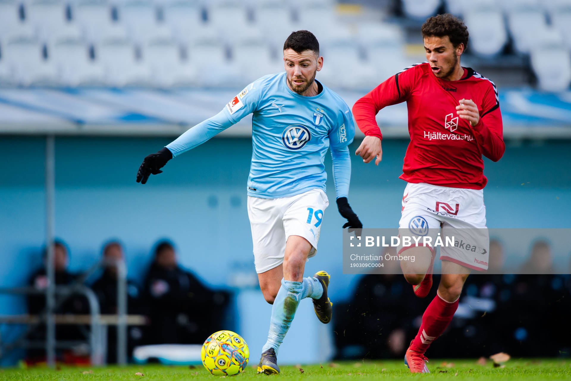 Malmö FFs Erdal Rakip och Kalmars Herman Hallberg