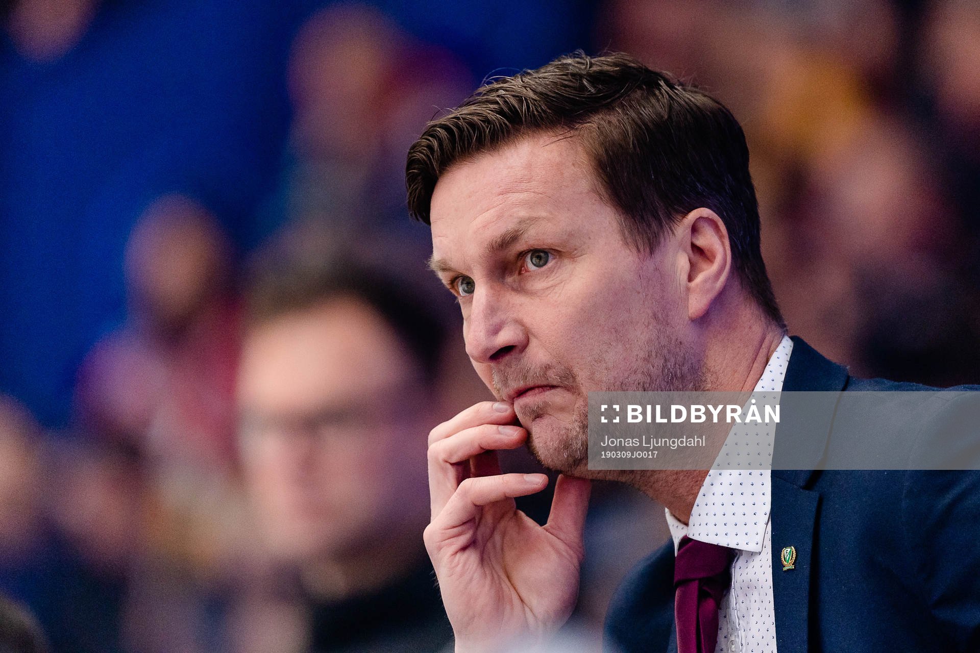 Färjestads tränare Johan Pennerborn