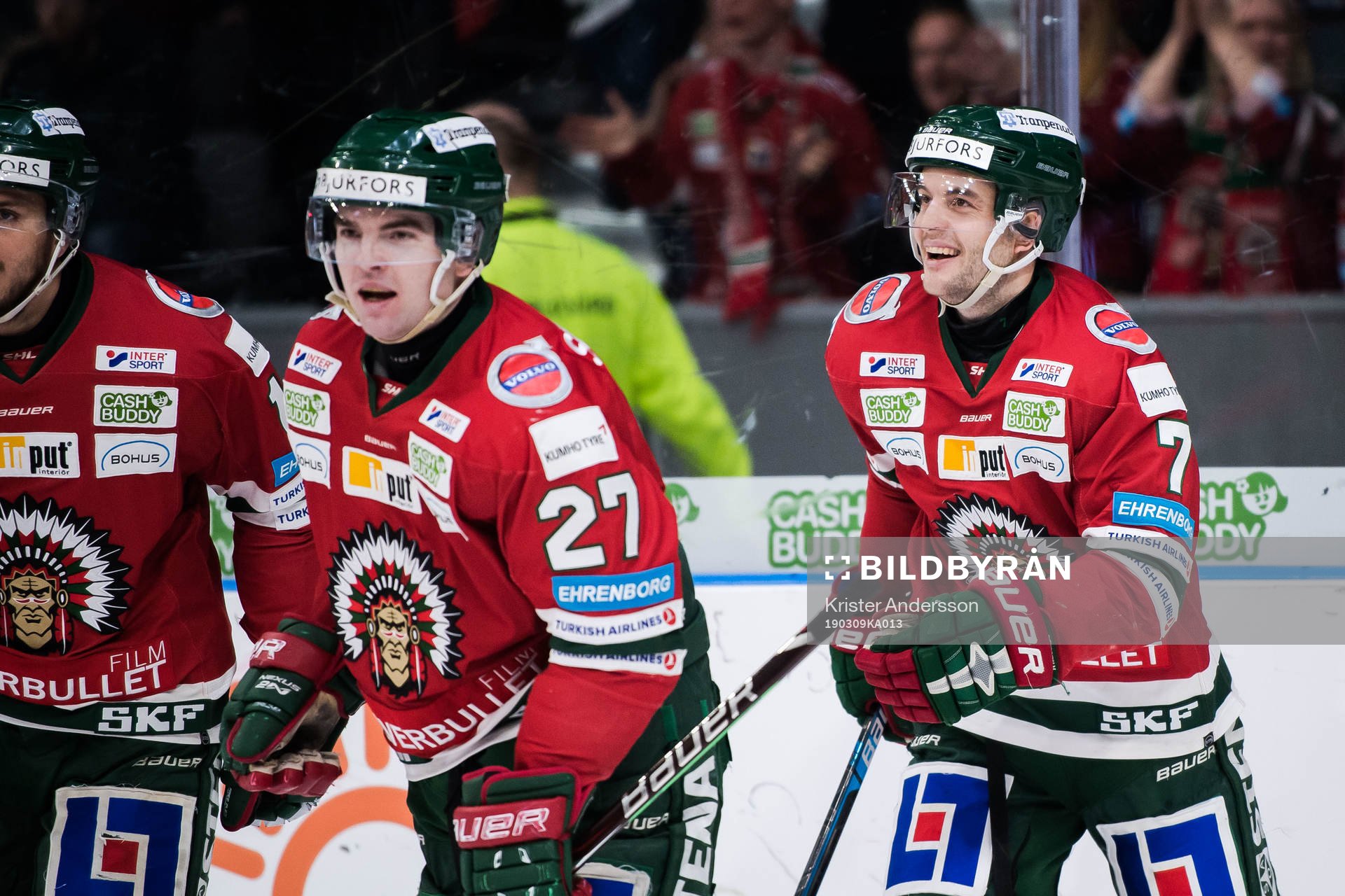Frölundas Ponthus Westerholm jublar