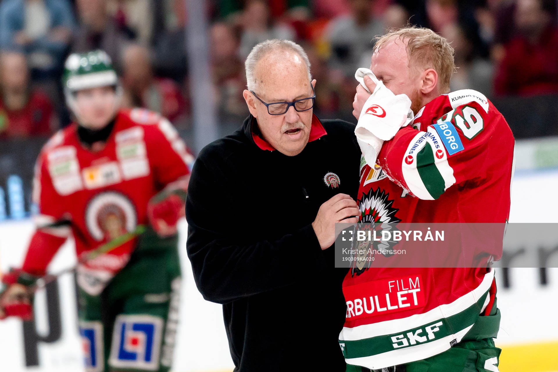 Frölundas Simon Hjalmarsson med skada