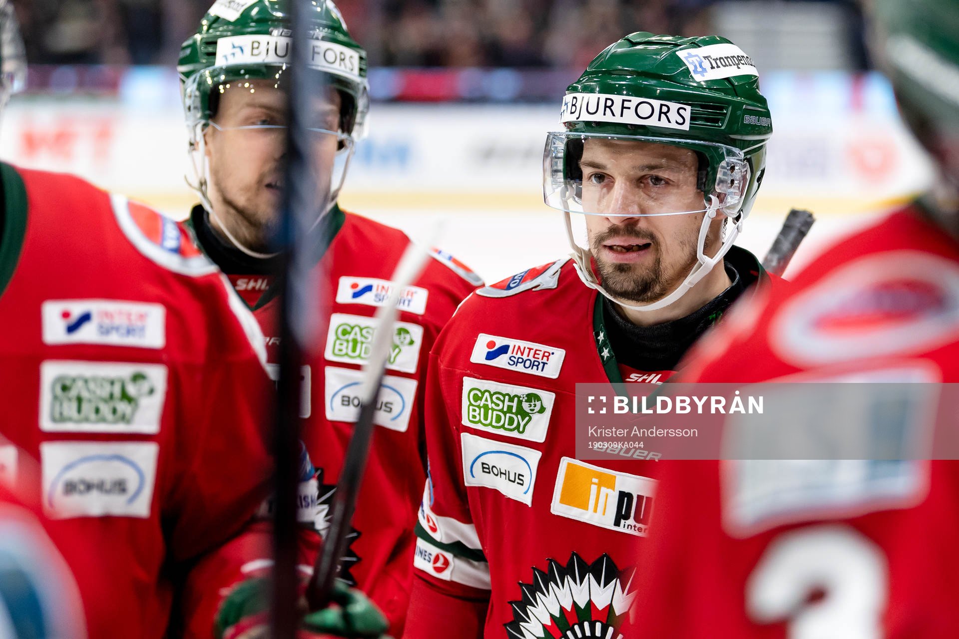 Frölundas Patrik Carlsson jublar