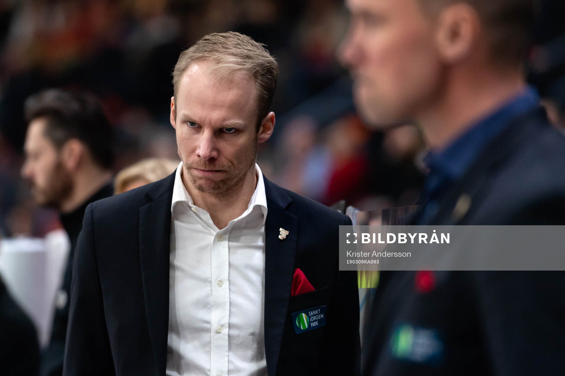 Frölundas assisterande tränare Johan Lundskog