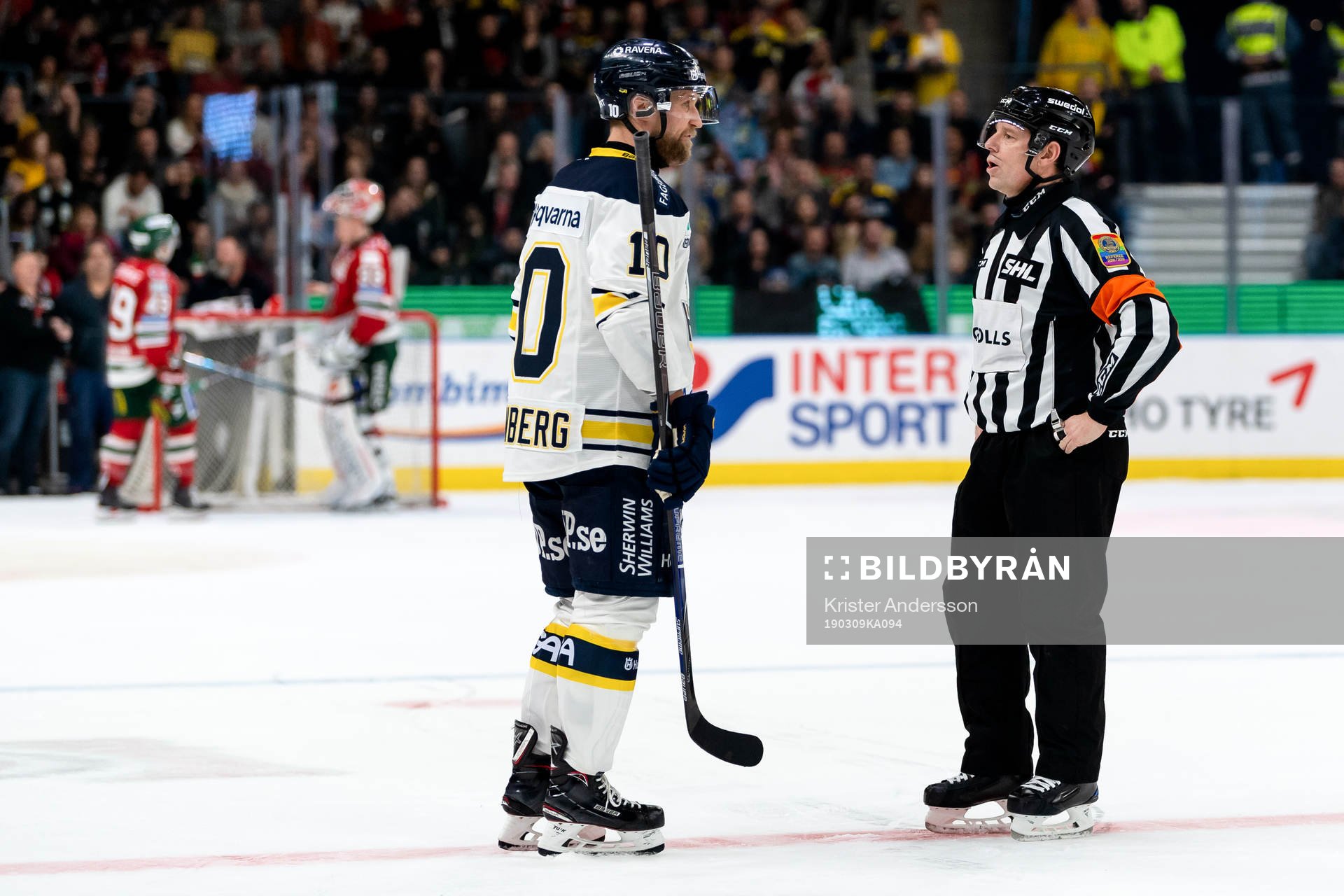 s Martin Thörnberg och Domare Pehr Claesson