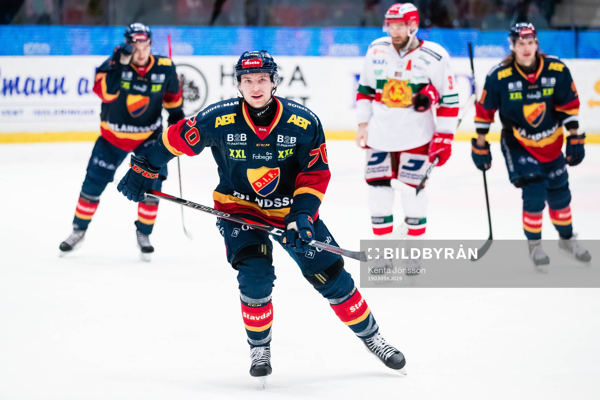 Djurgårdens Marcus Davidsson jublar
